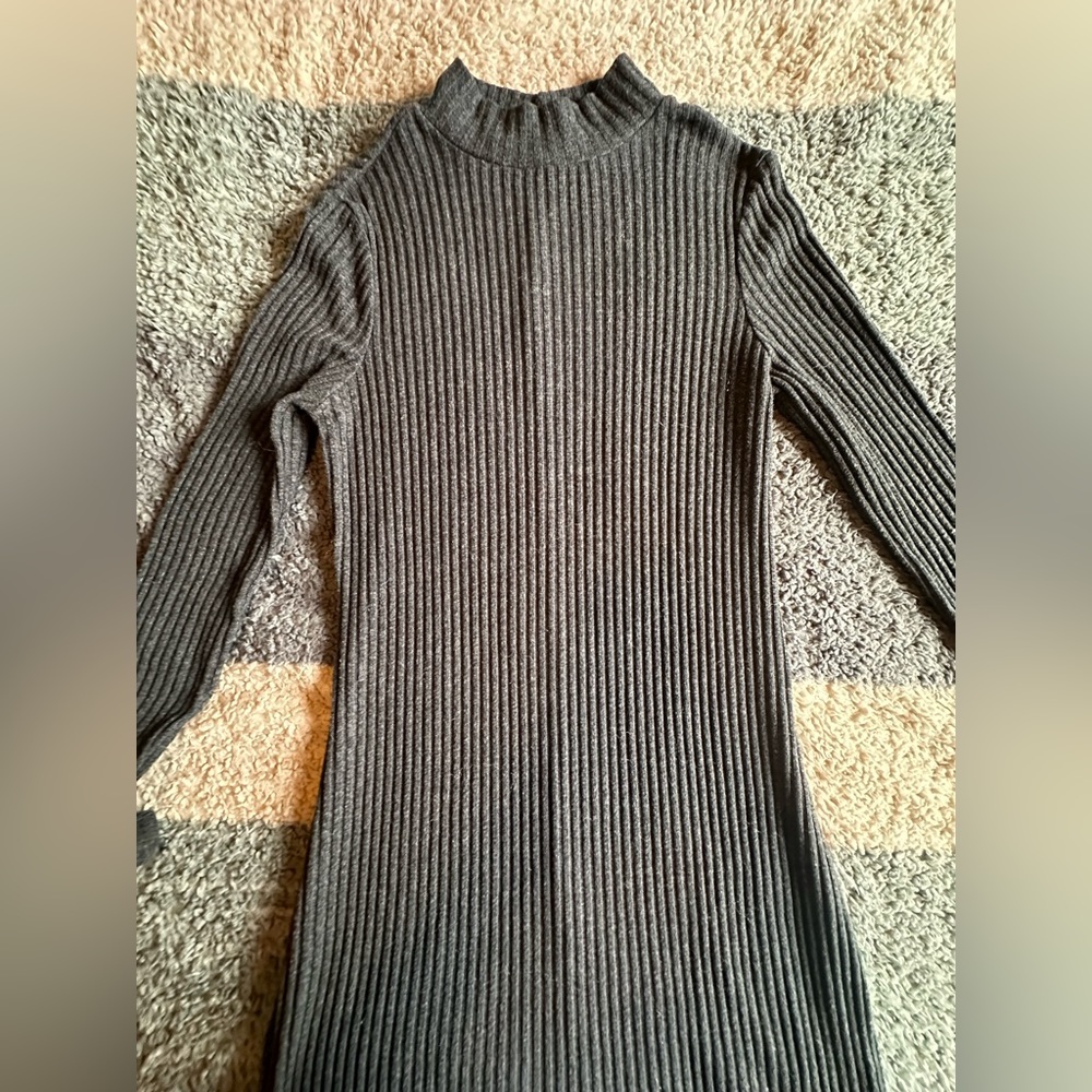 Ankle sweater dress